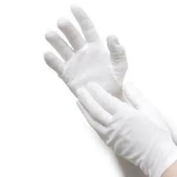 White Plain Hosiery Hand Gloves